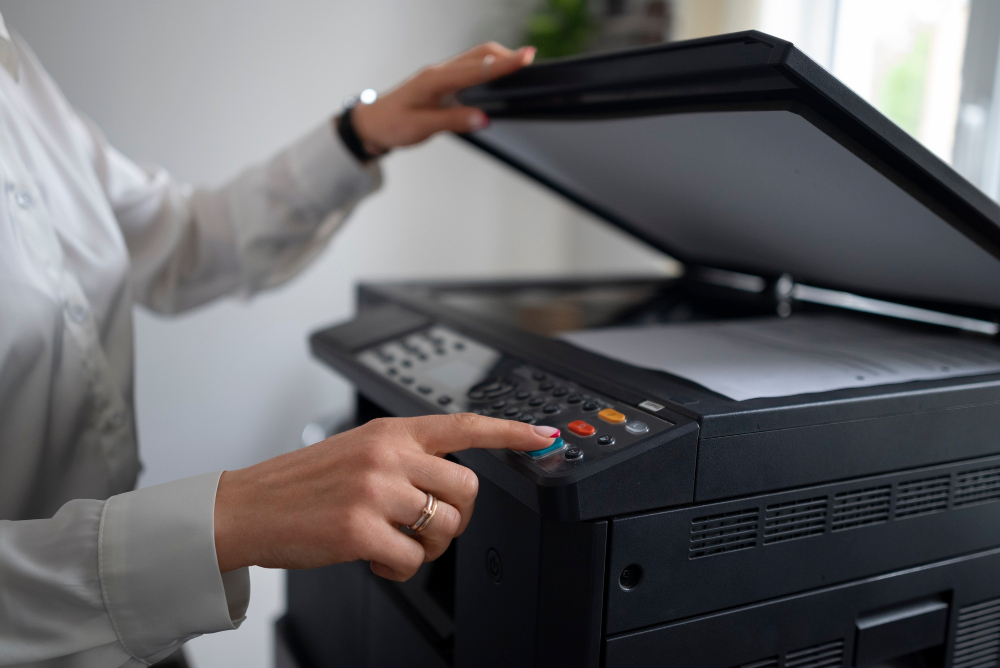 woman-work-office-using-printer