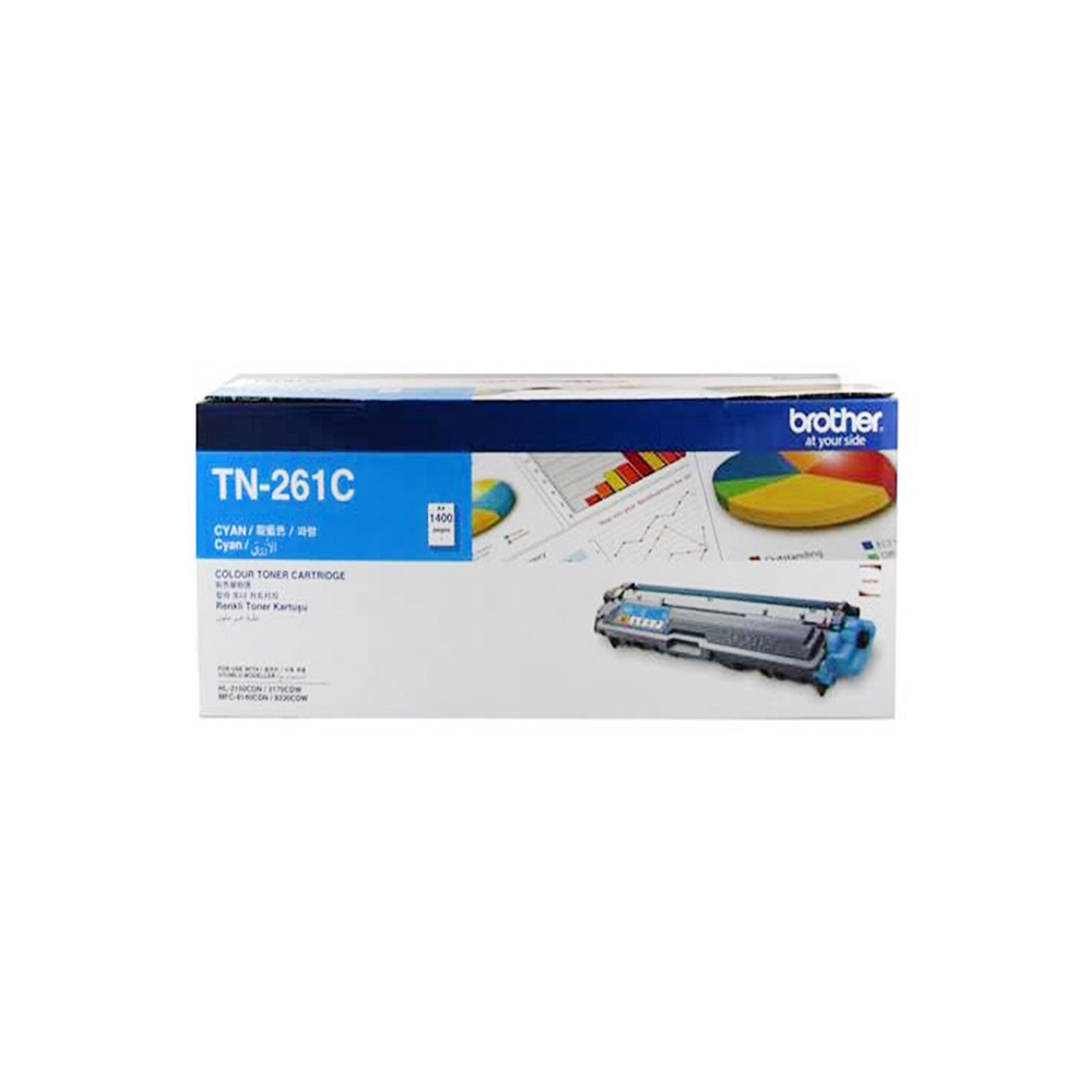 Tn 261c Toner Brother ตลับหมึกโทนเนอร์ Cyan ของแท้ Iris Technology 9582