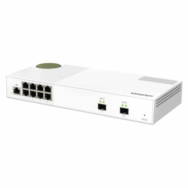 [QSW-M2108-2S] QNAP QSW-M2108-2S 10-Port Desktop Switch