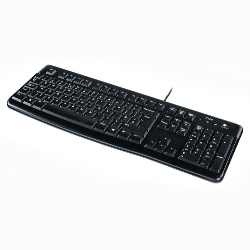 คีย์บอร์ด Logitech Wired Keyboard USB K120 (TH/EN) [920-002590] - Iris ...