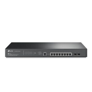 JetStream 8-Port 2.5GBASE-T and 2-Port 10GE SFP+ L2+ Managed Switch with 8-Port PoE+ [TL-SG3210XHP-M2]