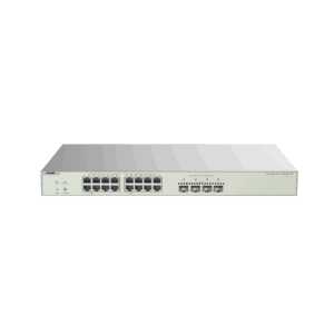 (RG-NBS3300-16MG4XS-HP) RUIJIE SWITCH (สวิตช์) 2.5 Gbps ports smash the gigabit barrier and unlock the full potential of Wi-Fi 6/7 APs
802.3bt/at/af-compliant PoE++ ports with a total power supply of 370 W
CPP protects the CPU from attacks, ensuring CPU performance and stability
Enterprise-grade quality ensures high performance
Multiple security policies protect your network
Easy Cloud Management Anytime and Anywhere
