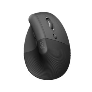 Logitech Lift Vertical Ergonomic Mouse (Black) [910-006479]