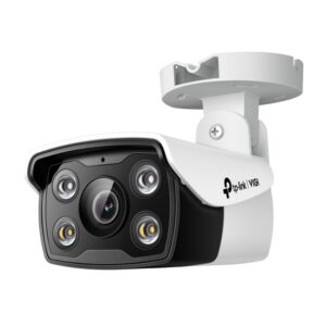 TP-Link กล้องวงจรปิด VIGI 4MP Outdoor Full-Color Bullet Network Camera [VIGI C340]