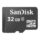 32 GB MICRO SD CARD (ไมโครเอสดีการ์ด) SANDISK (SDSDQM-032G-B35)