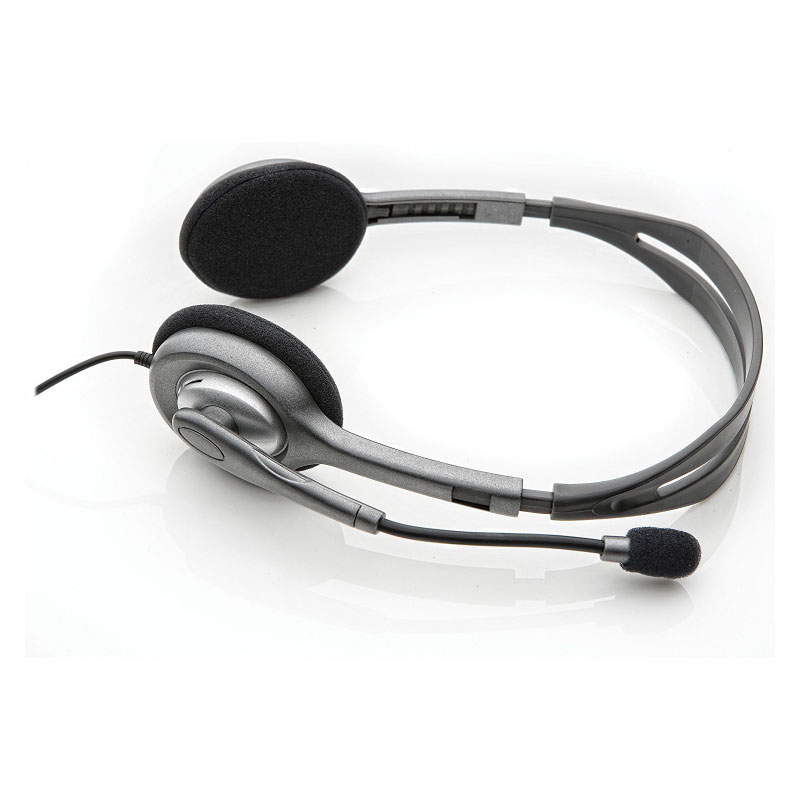 หูฟัง Logitech H110 Stereo On-Ear Headset [981-000459] - IRIS Technology