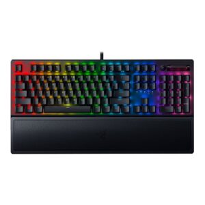 KEYBOARD (คีย์บอร์ด) RAZER BLACKWIDOW V3 GREEN SWITCH (RAZER GREEN MECHANICAL SWITCH) [RZ03-03541600-R3V1]