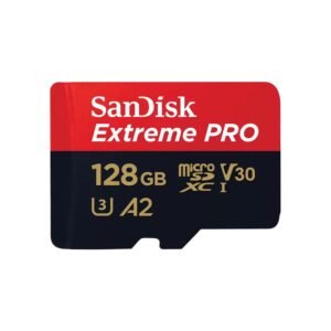 SanDisk Extreme Pro microSDXC, SQXCD 128GB SD adaptor, Lifetime Limited [SDSQXCD-128G-GN6MA]