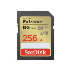 SanDisk Extreme SDXC, SDXVV 256GB [SDSDXVV-256G-GNCIN]