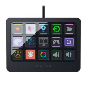 KEYPAD (แผงแป้นพิเศษ) RAZER STREAM CONTROLLER X [RZ20-04790100-R3M1]