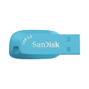 SanDisk Ultra Shift USB 3.2 Gen 1 Flash Drive, CZ410 256GB, USB3.2, Bachelor Button (Blue), compact design, 5Y [SDCZ410-256G-G46BB]