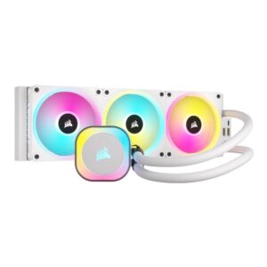 CORSAIR iCUE LINK H150i RGB 360MM LIQUID CPU COOLER,WHITE : CW-9061006-WW