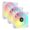 CORSAIR iCUE LINK QX120 RGB STARTER KIT, WHITE : CO-9051006-WW