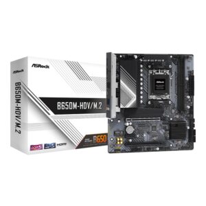 เมนบอร์ด ASROCK B650M-HDV/M.2 (DDR5) (SOCKET AM5) (MICRO-ATX)