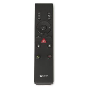 (875L4AA) Polycom Studio BT remote control, for use with the Polycom Studio only. Includes 2 AAA batteries.