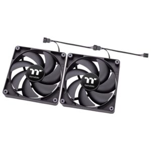 [4713227536318] THERMALTAKE CT120 ARGB BLACK FANx2: CL-F149-PL12SW-A