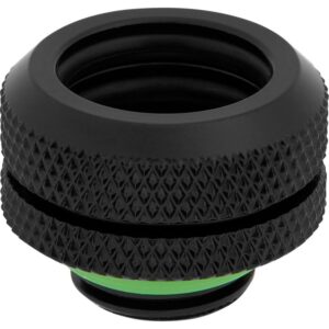 [843591081405] CORSAIR XF HARDLINE BLACK FINISH XF HL 4-PK(14MM OD CF; BK): CX-9052008-WW