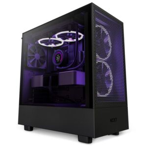 CASE NZXT H5 FLOW BLACK