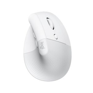 Logitech Lift Vertical Ergonomic Mouse (Pale Grey) [910-006480]
