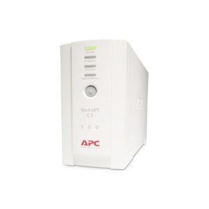 (BK500EI) APC UPS (เครื่องสำรองไฟ) BK UPS 500VA 4 OUTLETS,USB PORT PROTECT,LED