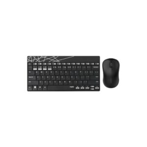 Wireless Mouse & Keyboard Combo Black [KB-8000M-BK]