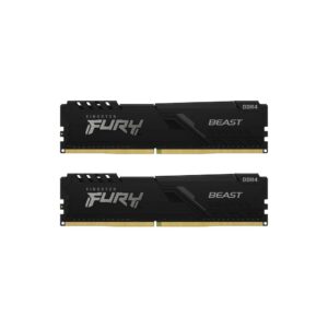 Kingston 8GB 2666MHz DDR4 CL16 DIMM (Kit of 2) FURY Beast Black [KF426C16BBK2/8]