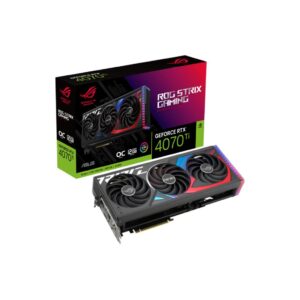 VGA ASUS GEFORCE RTX 4070 TI ROG STRIX O12G GAMING - 12GB GDDR6X [STRIX-RTX4070TI-O12G-GAMING]