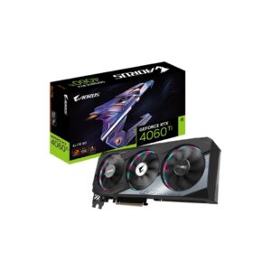 VGA GIGABYTE GEFORCE RTX 4060 TI AORUS ELITE - 8GB GDDR6 (REV. 1.0) [GV-N406TAORUS E-8GD]
