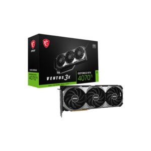 MSI Graphics Processing Unit NVIDIA® GeForce RTX™ 4070 Ti Inter [4070TI-VENTUS-3X-E1-12G-OC]