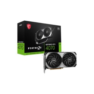 MSI Graphics Processing Unit NVIDIA® GeForce RTX™ 4070 Interface [4070-VENTUS-2X-E-12G-OC]