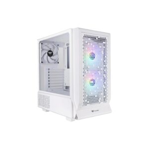 5637377156.jpg THERMALTAKE CERES 330 TG ARGB SNOW (WHITE) (ATX) (CA-1Y2-00M6WN-01)