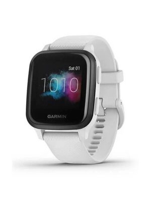สมาร์ทวอทช์ Garmin Venu SQ, NFC, MUSIC, WHITE/SLATE [010-02426-83]
