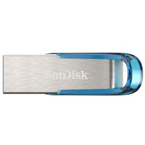 32 GB FLASH DRIVE SANDISK ULTRA FLAIR (BLUE) [SDCZ73_032G_G46B]