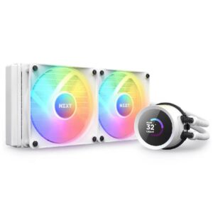 NZXT KRAKEN 240 RGB WHITE : RL-KR240-W1