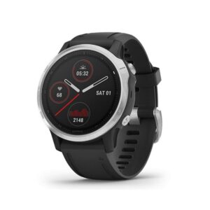 สมาร์ทวอทช์ Garmin Fenix 6S Silver with Black [010-02159-5F]