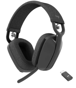 (981-001200) Logitech Zone Vibe Wireless UC Headphones - GRAPHITE