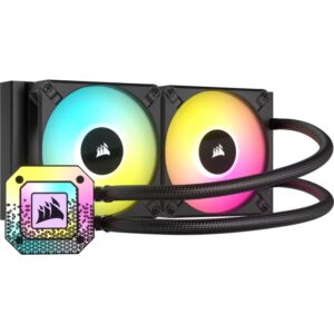 CORSAIR iCUE H100i ELITE CAPELLIX XT 240MM RGB LIQUID CPU COOLER : CW-9060068-WW