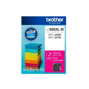 [LC-665XLM] Ink Brother ตลับหมึกอิงค์เจ็ท (Magenta) ของแท้