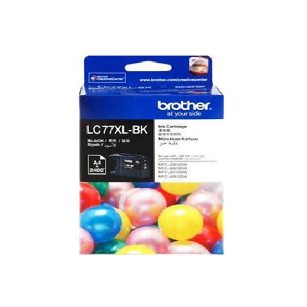 [LC-77XLBK] Ink Brother ตลับหมึกอิงค์เจ็ท (Black) ของแท้ - IRIS Technology