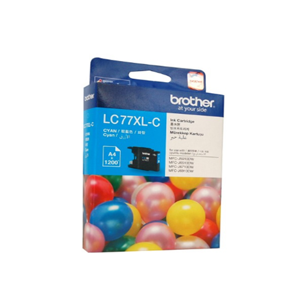 [LC-77XLC] Ink Brother ตลับหมึกอิงค์เจ็ท (Cyan) ของแท้ - IRIS Technology