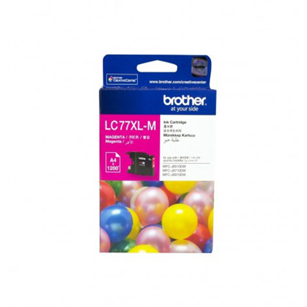 [LC-77XLM] Ink Brother ตลับหมึกอิงค์เจ็ท (Magenta) ของแท้ - IRIS Technology