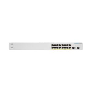 Switching Hub CISCO (สวิตซ์) CBS220 Smart 16-port GE, PoE, 2x1G SFP (CBS220-16P-2G-EU)