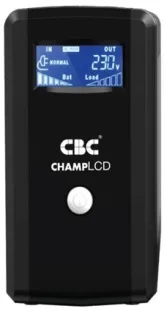 (Champ LCD) เครื่องสำรองไฟ LINE INTERACTIVE 1000VA/600W รุ่น CHAMP LCD ขนาด 1000VA/600W