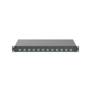 PANDUIT ถาดใยแก้วนำแสง OM3/OM4 24 ไฟเบอร์พร้อมหัว Duplex LC(Fiber Tray/Enclosure/ODF/MDF)(FD1W12AQDLCZ)