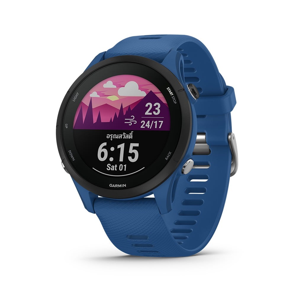 สมาร์ทวอทช์ Garmin Forerunner 255 Tidal Blue (RB) [010-02641-54] - IRIS ...