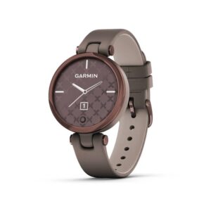 สมาร์ทวอทช์ Garmin Lily Leather Paloma with Dark Bronze [010-02384-F0]