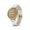 สมาร์ทวอทช์ Garmin Lily Light Gold White Leather [010-02384-F3]