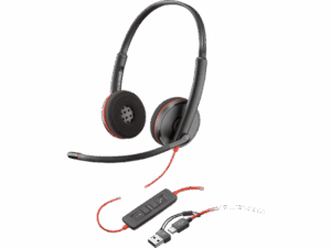 (209749-22) HP Poly Blackwire 3220 Stereo USB-C/A Headset