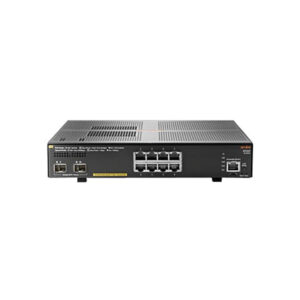 (JL258A) ARUBA SWITCH (สวิตช์) 2930F 8G PoE+ 2SFP+ Swch (8 x PoE+ ports, 2 SFP+ ports, 125W)