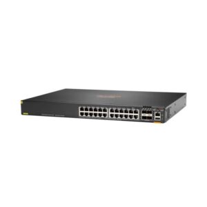 (JL666A) ARUBA SWITCH (สวิตช์) 6300F 24G CL4 PoE 4SFP56 Switch (24 x 1000Base-T PoE+, 4 x 10/25/50G SFP56, 370W)